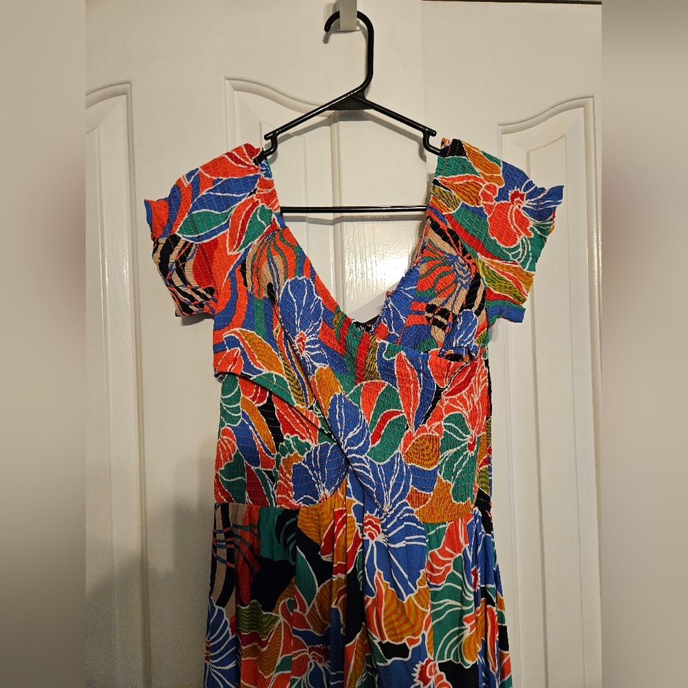 NWT Vici Colorful Floral Maxi Dress - Picture 8 of 15